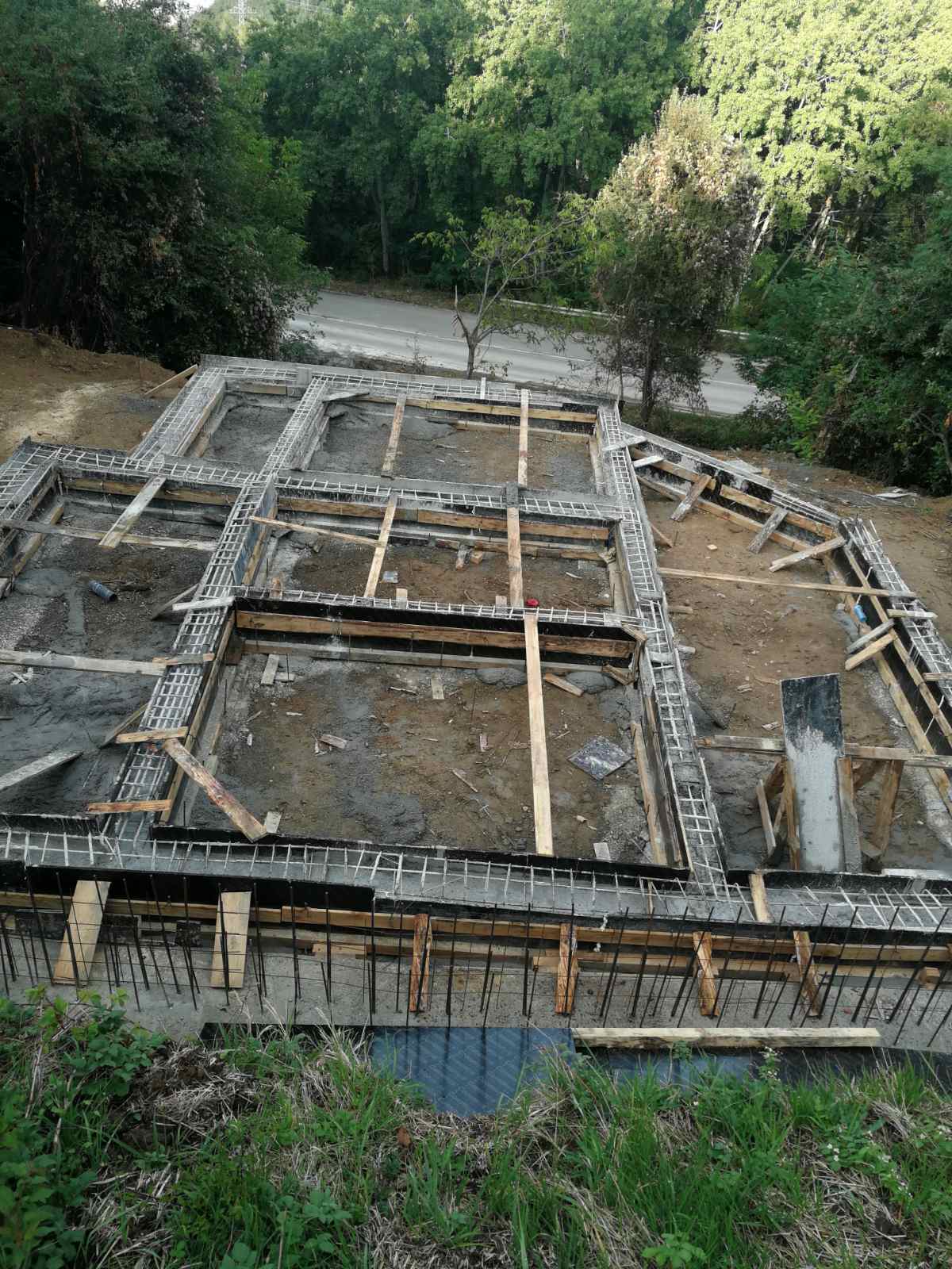 Отливане на фундамент